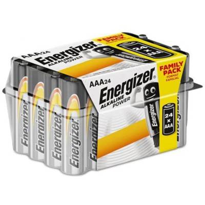 Pack 24 piles Alcaline Power LR03 AAA 1,5V - ENERGIZER