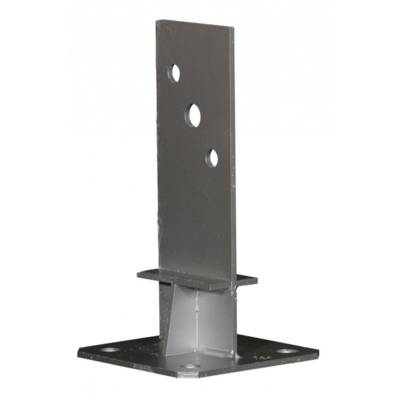 Pied de poteau en âme avec platine Type SDT - Gedimat - SIMPSON STRONG-TIE