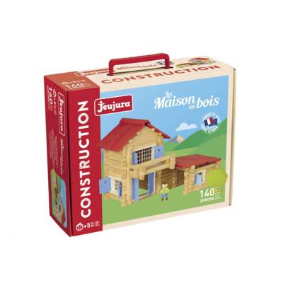 La maison en bois 140pcs - JEUJURA