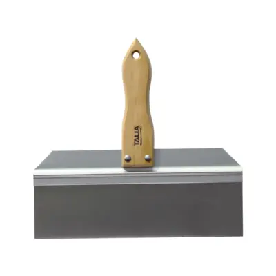 Couteau de finition inox manche bois 30 cm - TALIAPLAST - 440902 - SOFOP SAS  TALIAPLAST