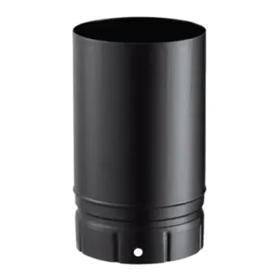 Tuyau émaillé noir mat 250 Ø180 L.250-180 ENM POUJOULAT - 58180903 - CHEMINEES POUJOULAT