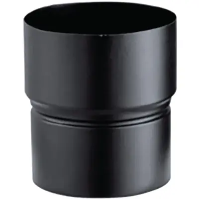 Réduction Ø150 émaillé Noir RD150F153BU ENM POUJOULAT - 56150977 - CHEMINEES POUJOULAT