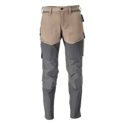 Pantalon de travail avec poches genouillères MASCOT Customized - 22379-311/2-Taupe-52-76