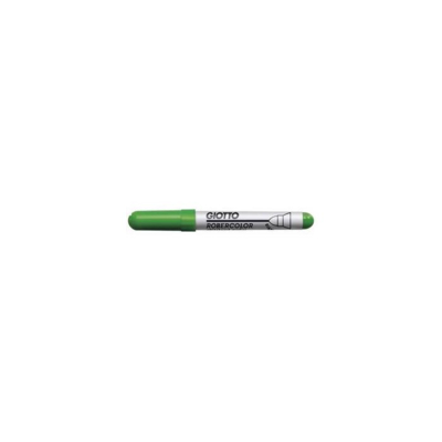 Marqueur effaçable pointe ogive 7mm. Encre verte. Odeur neutre. - GIOTTO