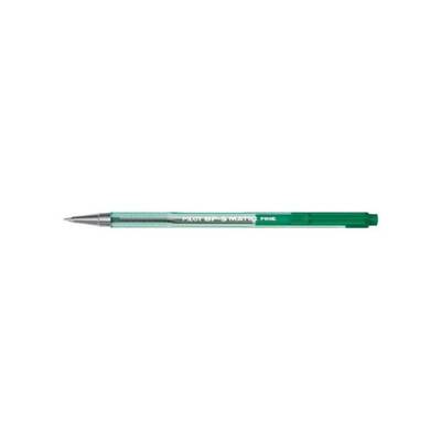 Stylo à bille rétractable BPS-Matic Pointe Fine Vert - Pilot