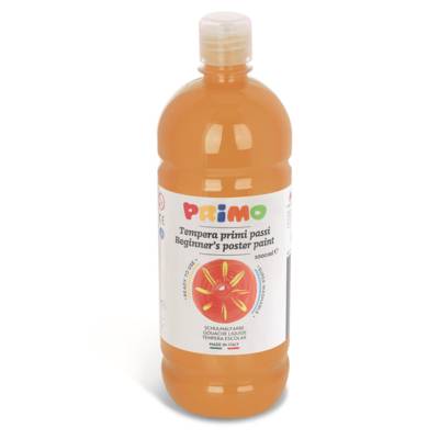 Gouache Ready-Mix Premier Pas 1000 ml Flacon avec Bouchon Flux Control Ocre 270 - PRIMO