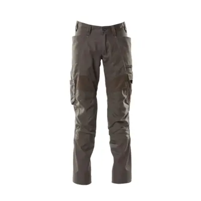 Pantalon de travail avec poches genouillères MASCOT Accelerate - 18579-442-Gris anthracite-90-40