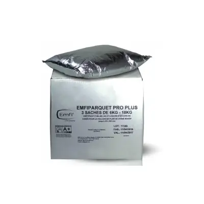 Colle parquet Emfiparquet Pro Plus - EMFI -18kg (3 sachets 6kg) - 75037UE033