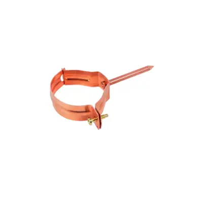Collier cuivre rond D.80 à pointe non embouti - VMZINC - 220028697