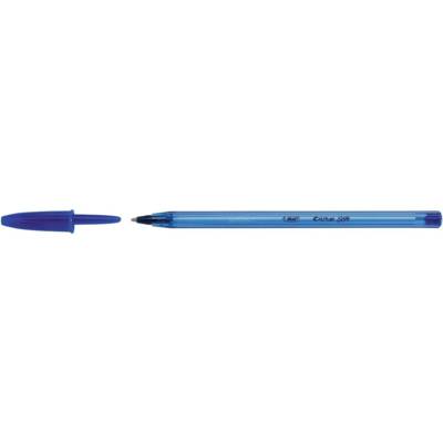 Stylo bille CRISTAL SOFT pointe moyenne 1,2 mm encre Bleue - BIC
