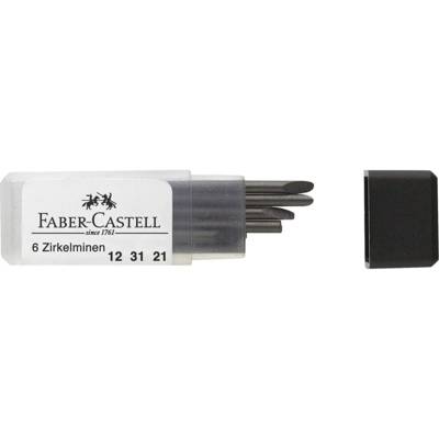 Etui de 6 mines pour Compas - FABER-CASTELL