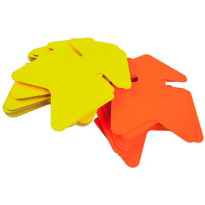 Paquet de 10 flèches fluo effaçable à sec 24 x 32 cm - Apli-Agipa