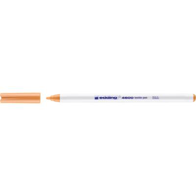 Feutre pour textiles 4600 Orange clair 1 mm - EDDING