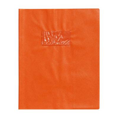 Protège-cahier 20/100ème 17x22 orange - CLAIREFONTAINE