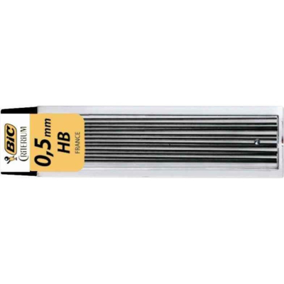Etui de 12 Mines CRITERIUM HB 0,5 mm - BIC