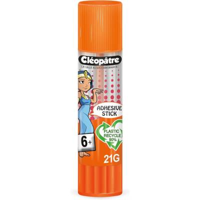 Bâton de Colle TRANSPARENTE "Cléostick" Adhésive en 21 gr - CLÉOPÂTRE