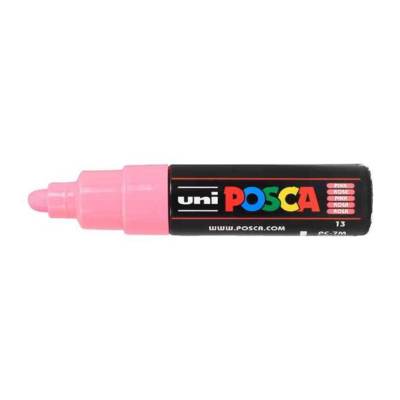 Marqueur pointe large conique PC7M RE Rose - POSCA