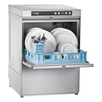 Lave-vaisselle frontal - 500x500mm (Panier laverie) - Doseur de rinçage intégré - Reconditionné - ECOMAX502-10 - Hobart