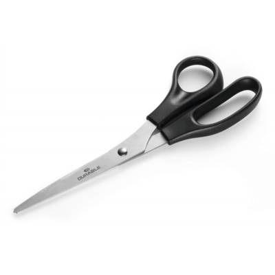 Ciseaux de Bureau 8 1/2'' 22 cm Asymétrique Acier Inox Noir - DURABLE