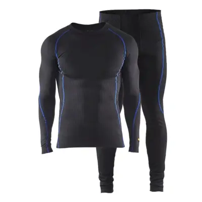 Ensemble sous-vêtement - BLAKLADER - Light Noir / Bleu Roi T.XL 681017079985-XL - BLAKLADER WORKWEAR