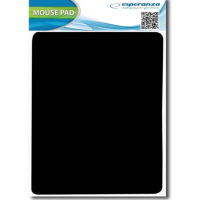 Tapis de Souris Textile 22x18cm Noir - ESPERANZA
