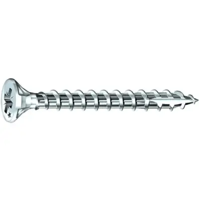 Vis Rocket tête fraisée Pozi VYNEX Acier zingué 3.5x25 - Boite de 500 - 351400025107 - VYNEX PRO SA
