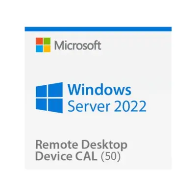 Microsoft Windows Server 2022 Remote Desktop Services (RDS) 50 device connections CAL