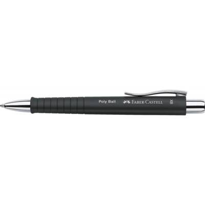 Stylo-bille Poly Ball Colours XB noir - FABER-CASTELL
