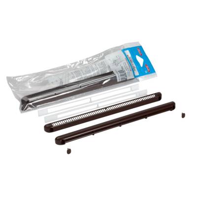 Entree air universelle pose sur fenetre couleur marron - Gedimat - NICOLL