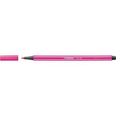 Feutre de Dessin PEN 68 Pointe Moyenne 1 mm Rose foncé - STABILO