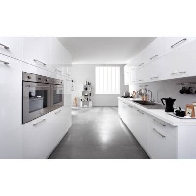 Joue d'habillage de cuisine KLAR laqué blanc brillant - H.71,3 x l.58 cm - Gedimat - BCD