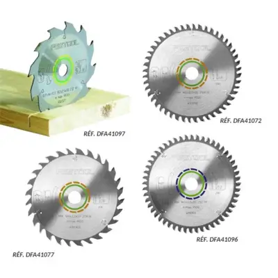 Lot de consommables : Spécial lame de scie circulaire FESTOOL
