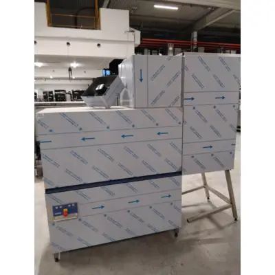 Tunnel de lavage - 500x500mm (Panier laverie) - Récupération de chaleur (hotte), Surpresseur de rinçage - CS-A-D - Hobart