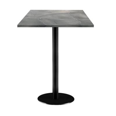 Mange-debout pied noir 60x60cm lune bleue - intérieur - RestooTab