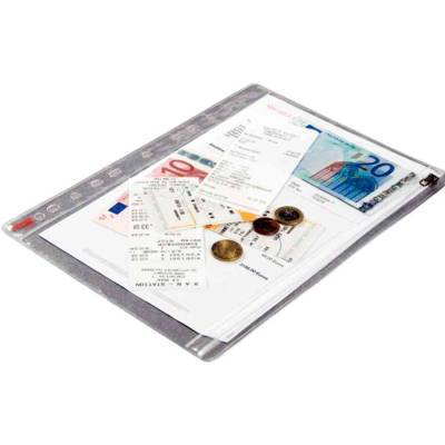 Lot de 5 pochettes fourre-tout en PVC 20/100e perforation 11 trous - ESSELTE