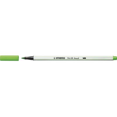 Feutre pointe pinceau Pen 68 brush vert clair - STABILO
