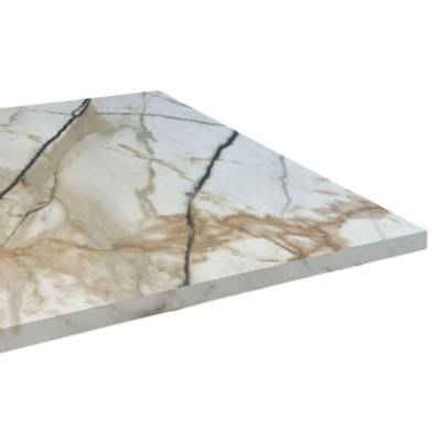 Plateau de table carré Marbre Calcuta - RestooTab