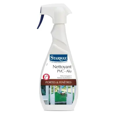 Nettoyant STARWAX Menuiseries PVC ALU - Pulvérisateur 500 ml - 562