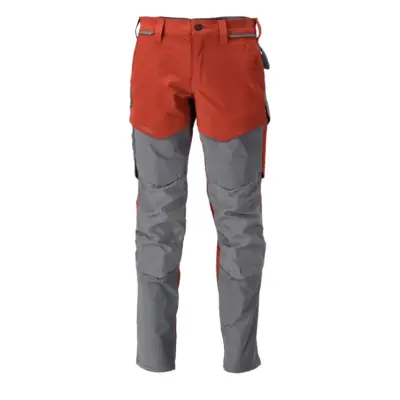 Pantalon avec poches genouillères MASCOT Ultimate - Rouge - Taille 38 - Entrejambe 82 - 22379-311-2489-82C44