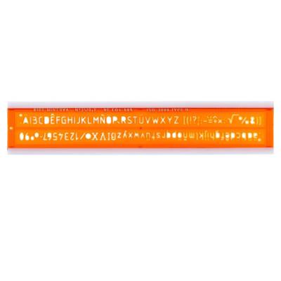 Trace Lettres ISO3098/1 n°3.5 Matière Biosourcée Orange - MINERVA