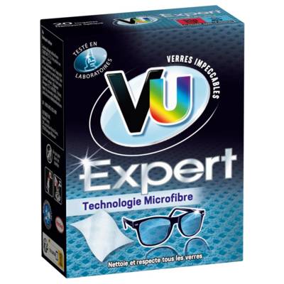 Nettoyant Optique Expert x20 Lingettes - VU