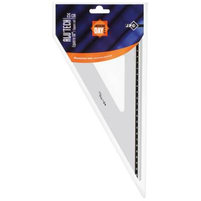 Equerre ALU'Tech 60 degrés en aluminium longueur 23 cm - JPC CREATIONS