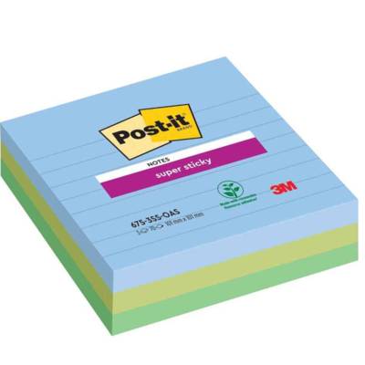 Bloc-note adhésif Super Sticky Notes, 101 x 101 mm - Post-it