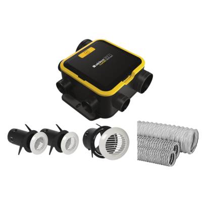 Kit VMC EASYHOME auto compact avec gaines - Gedimat - ALDES