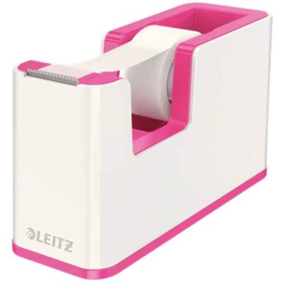 Dévidoir de table WOW Duo Colour équipé rose - LEITZ