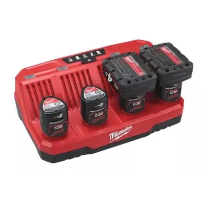 Chargeur M12 4 Batteries 12V M12 C4 MILWAUKEE - 4932430554