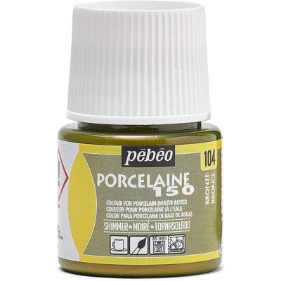 Flacon 45 ml Peinture P150 Porcelaine Coloris Bronze moiré - PÉBÉO