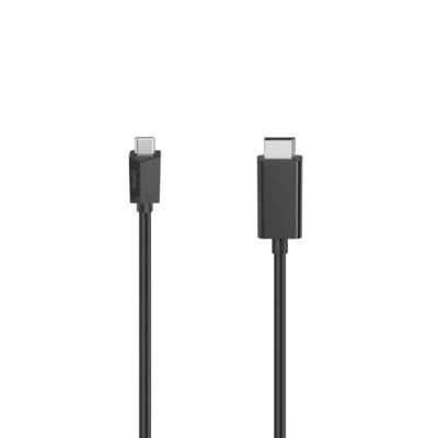 Câble vidéo, fiche USB-C - fiche DisplayPort, Ultra-HD 4K, 1,50 m - HAMA