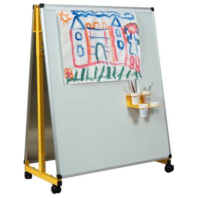 Chevalet maternelle mobile surfaces émaillées 108 x 92 cm – Ulmann