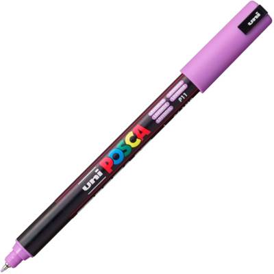 Marqueur à pigment PC-1MR pointe calibrée extra fine lavande - POSCA